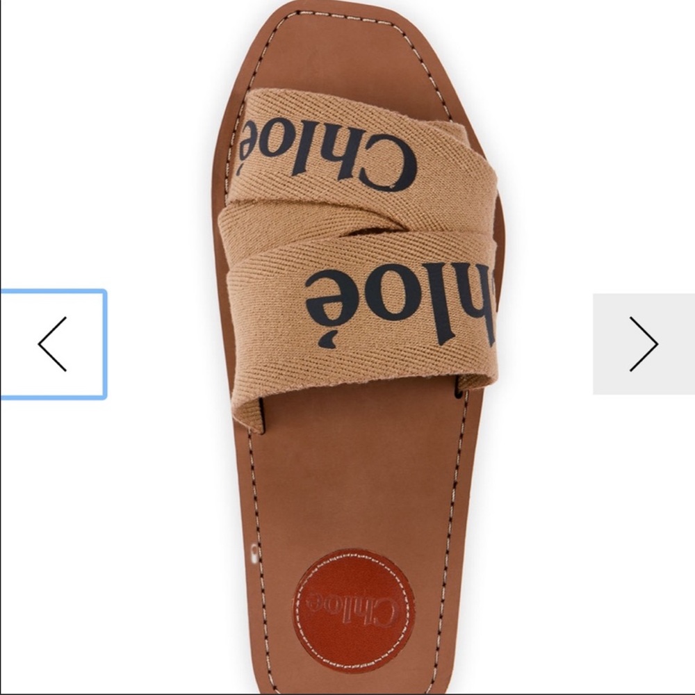 NWT Chloe Woody Flats size 37